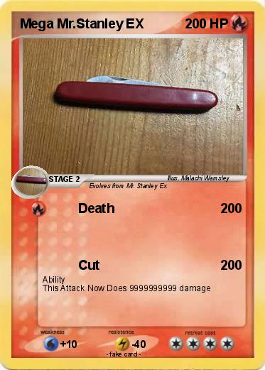 Pokemon Mega Mr.Stanley EX