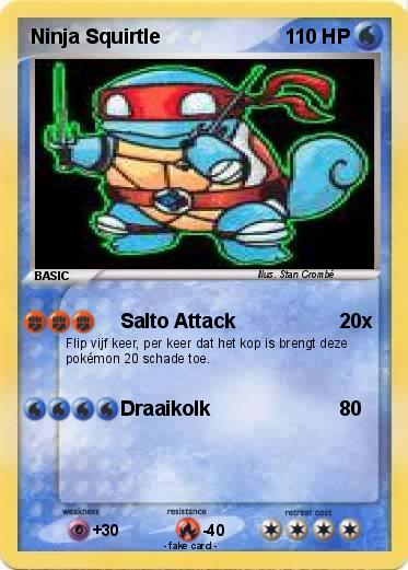 Pokemon Ninja Squirtle