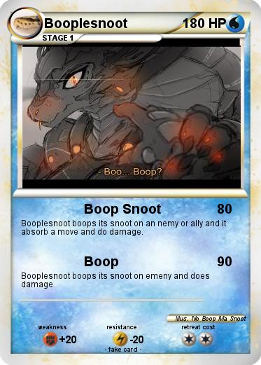 Pokemon Booplesnoot