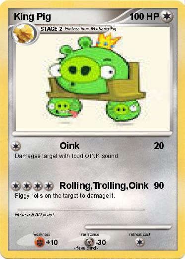 Pokemon King Pig