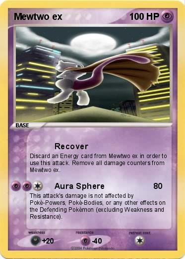 Pokemon Mewtwo ex