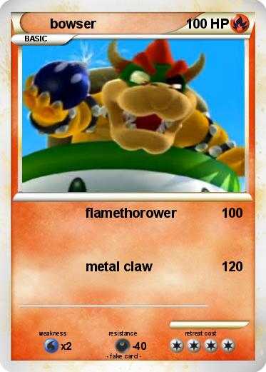 Pokemon bowser
