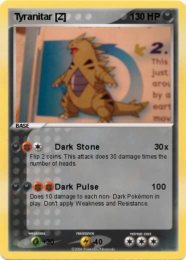 Pokemon Tyranitar [Z]