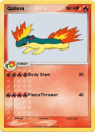 Pokemon Quilava