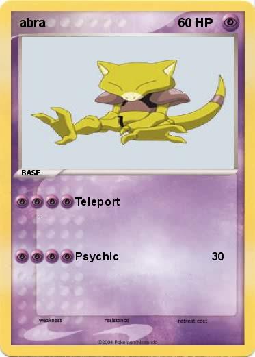 Pokemon abra