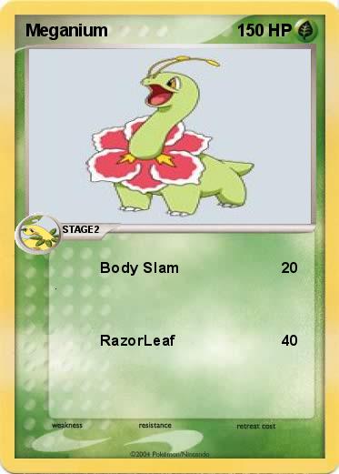 Pokemon Meganium