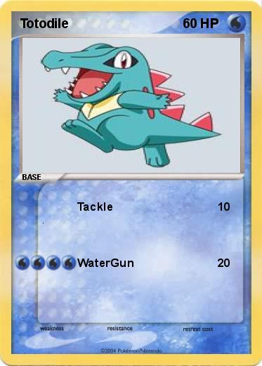 Pokemon Totodile