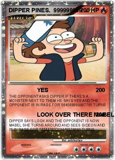 Pokemon DIPPER PINES.  999999999