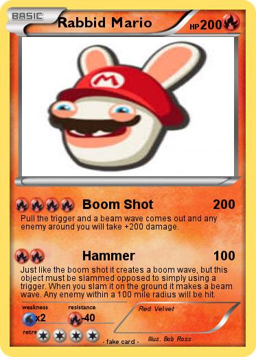 Pokemon Rabbid Mario