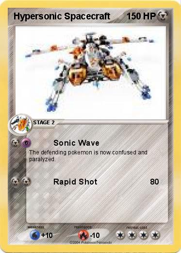 Pokemon Hypersonic Spacecraft
