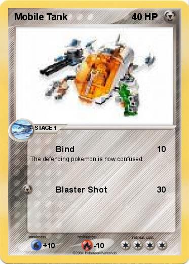 Pokemon Mobile Tank