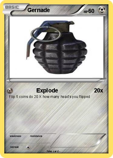 Pokemon Gernade