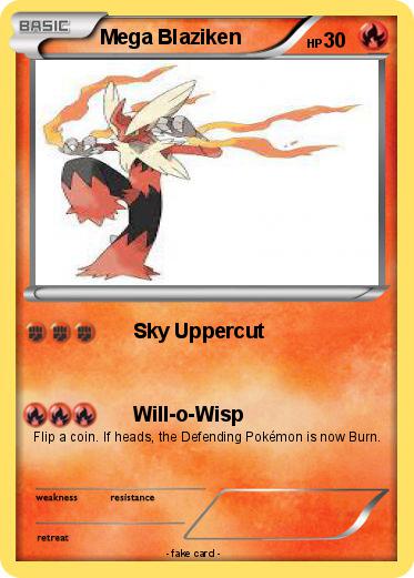 Pokemon Mega Blaziken