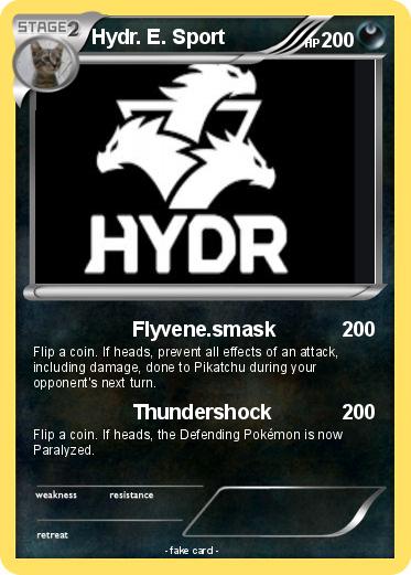 Pokemon Hydr. E. Sport