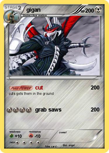 Pokemon gigan