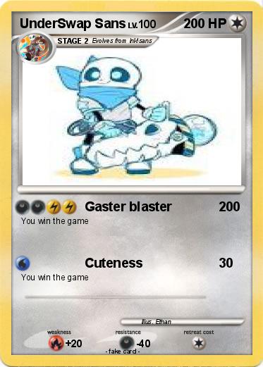 Pokemon UnderSwap Sans