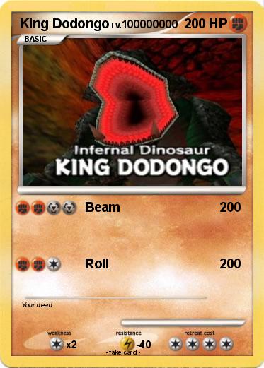 Pokemon King Dodongo