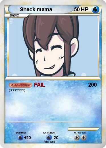 Pokemon Snack mama