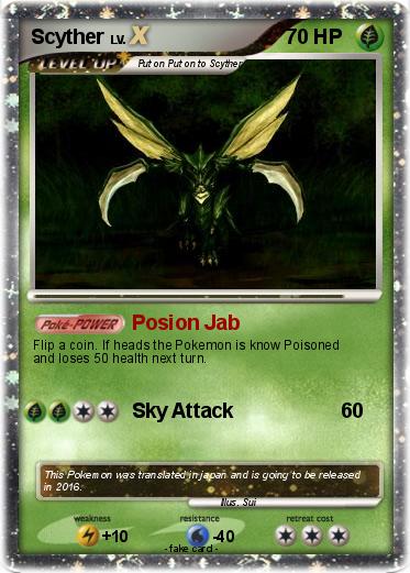 Pokemon Scyther