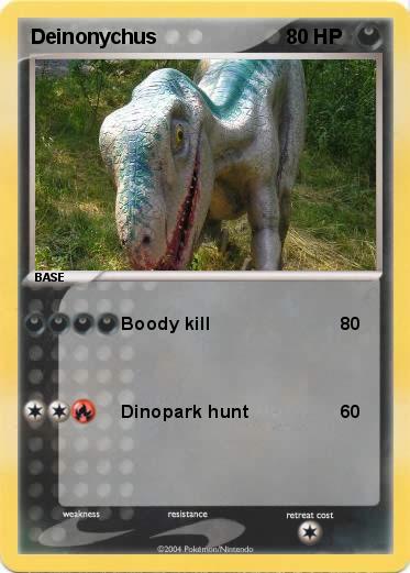 Pokemon Deinonychus