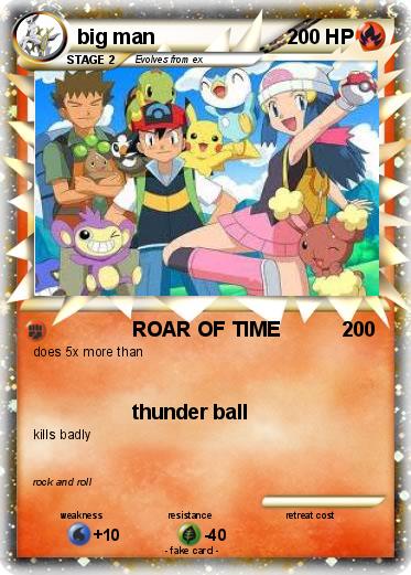 Pokemon big man