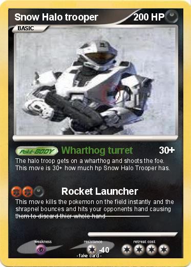 Pokemon Snow Halo trooper