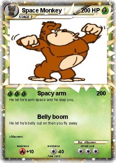 Pokemon Space Monkey
