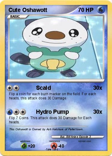 Pokemon Cute Oshawott