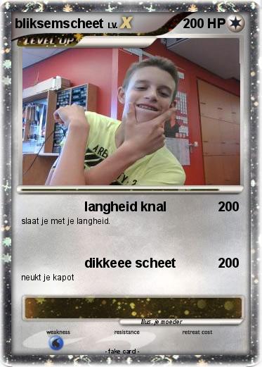 Pokemon bliksemscheet