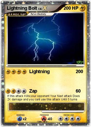 Pokemon Lightning Bolt