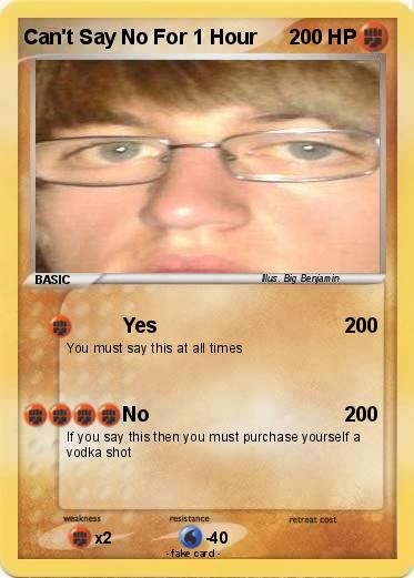 Pokemon Can't Say No For 1 Hour