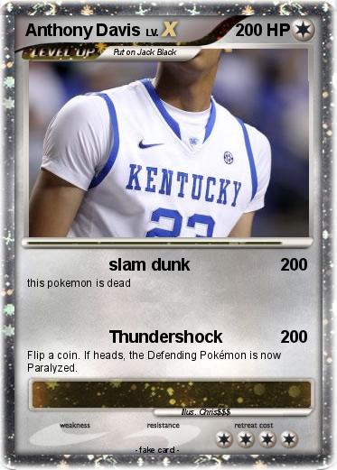 Pokemon Anthony Davis