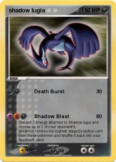 Pokemon shadow lugia