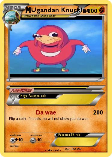 Pokemon Ugandan Knuckles