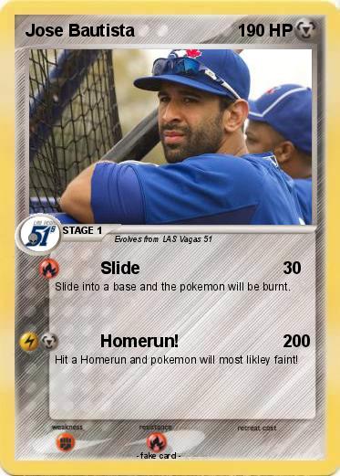 Pokemon Jose Bautista
