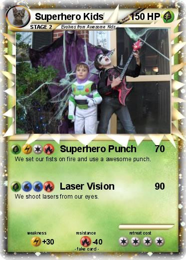 Pokemon Superhero Kids