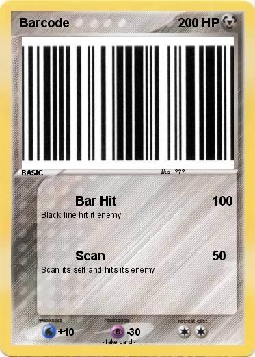 Pokemon Barcode