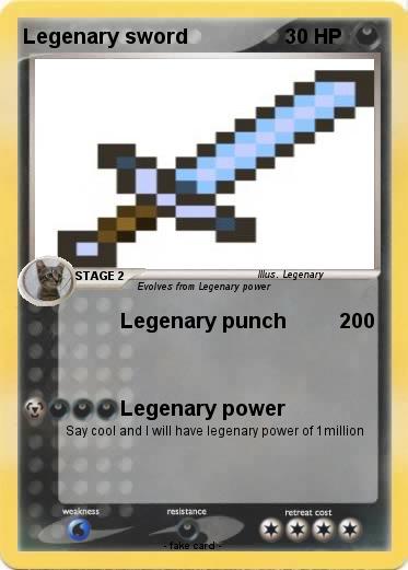Pokemon Legenary sword