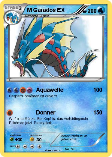 Pokemon M Garados EX