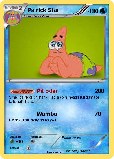 Pokemon Patrick Star