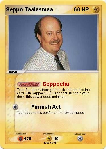 Pokemon Seppo Taalasmaa