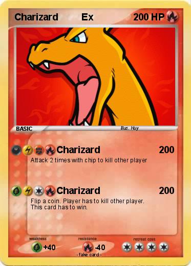 Pokemon Charizard         Ex