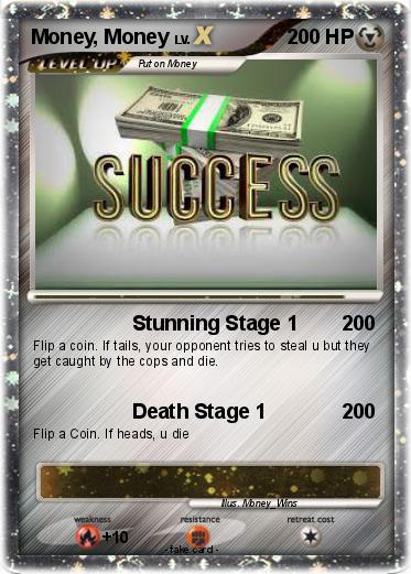 Pokemon Money, Money