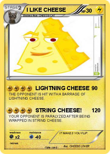 Pokemon I LIKE CHEESE