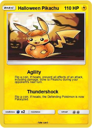 Pokemon Halloween Pikachu