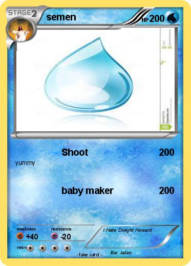 Pokemon semen