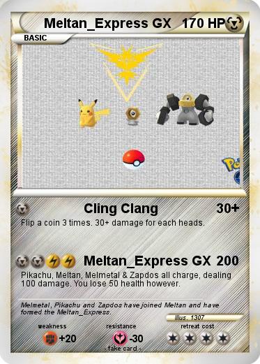 Pokemon Meltan_Express GX