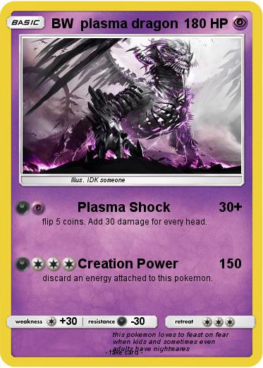 Pokemon BW  plasma dragon