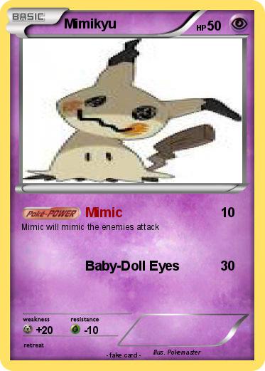 Pokemon Mimikyu