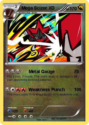 Pokemon Mega Scizor XD